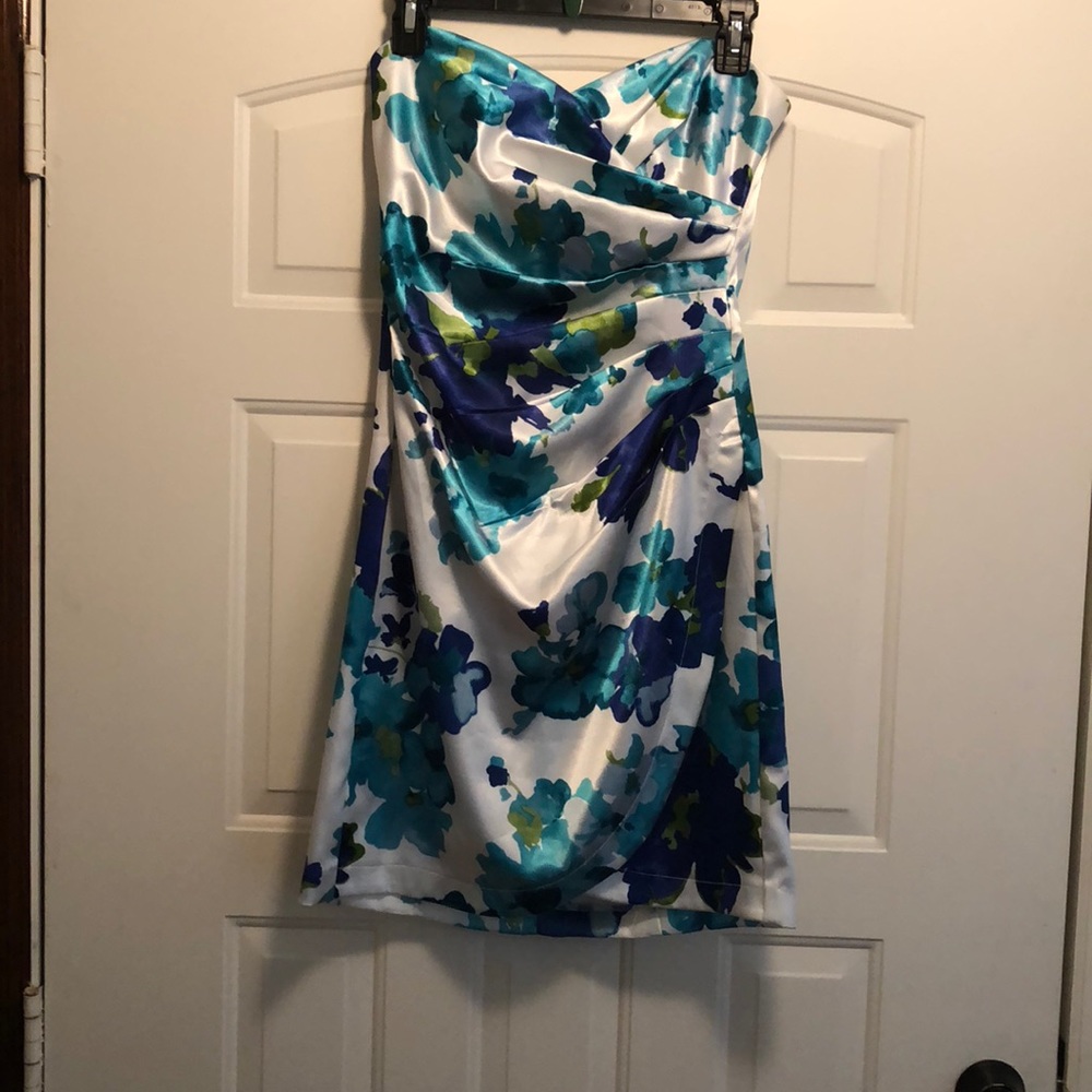 Floral cocktail dress